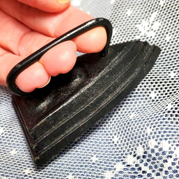 VTG Cast Iron Metal Children's Toy Sad Iron Heavy Metal Saleman's Sample - Picture 7 of 11